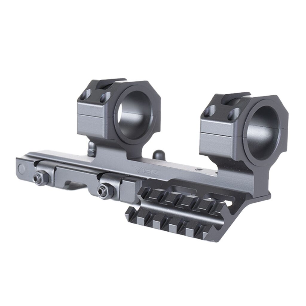 VISM Gen II 30mm Cantilever Scope Mount, Quick Release, 1.5″ Height ...